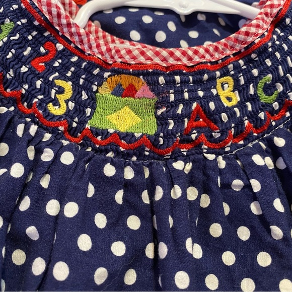 Lil‎ Cactus Smocked Bishop Dress - Picture 7 of 9